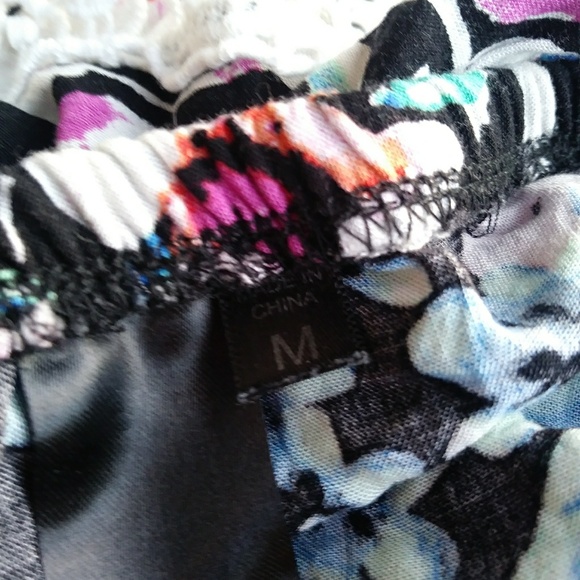 Strapless Boho Floral Dress - Picture 5 of 5